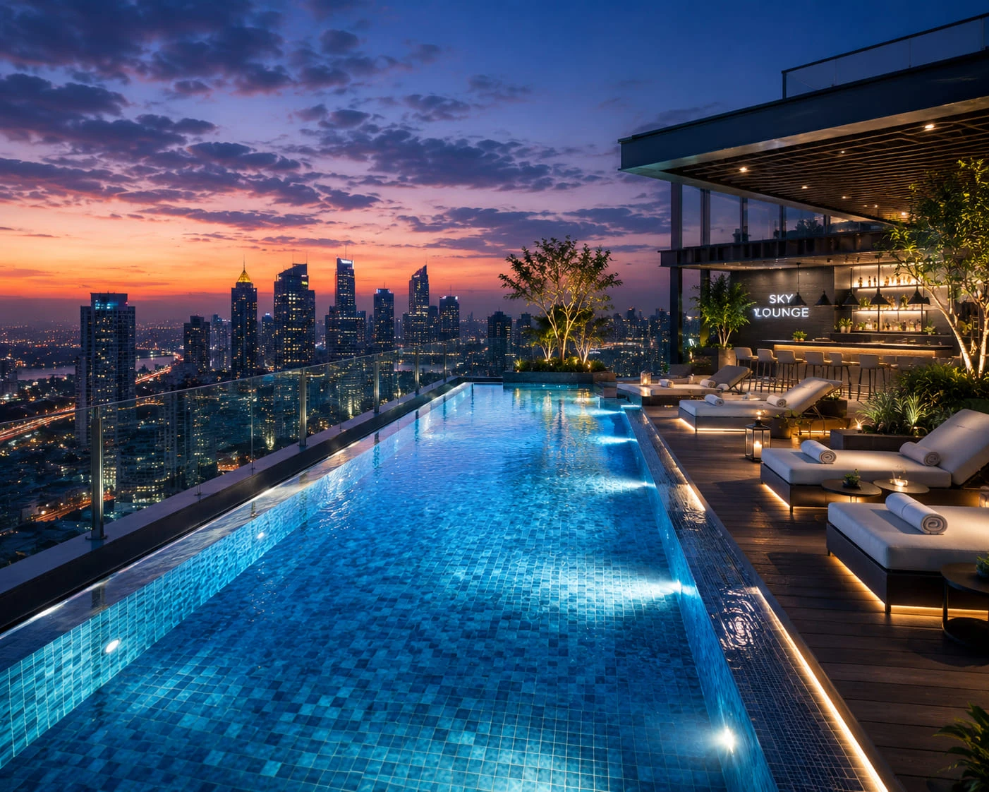 Rooftop Swimming Pool